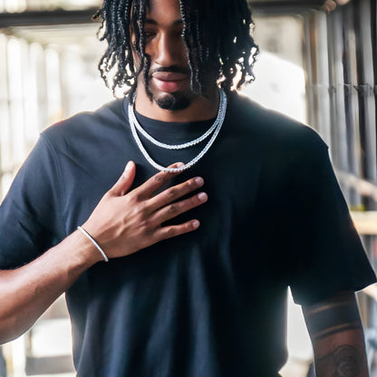 Moissanite - Tennis Chain 14K Gold