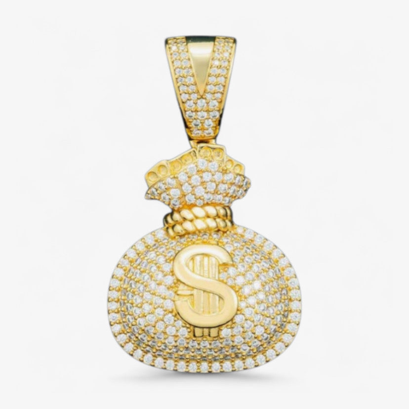 Moissanite - Dollars 14K Gold