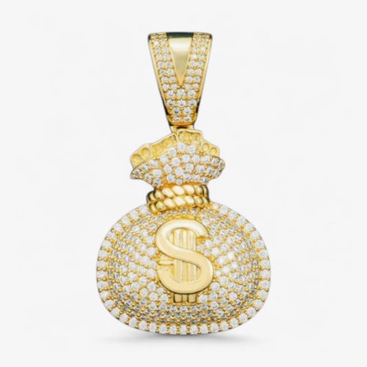 Moissanite - Dollars 14K Gold