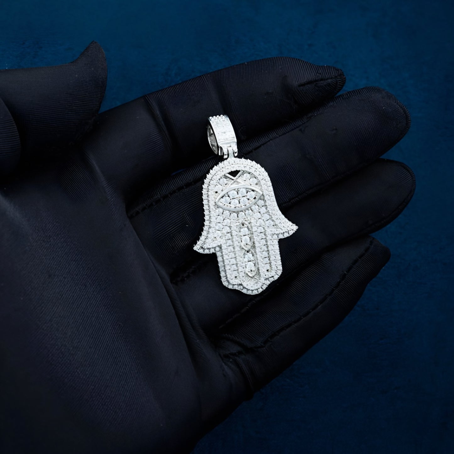 Moissanite - Fatma Hands 14K Gold